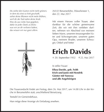 Traueranzeige von Anna Adelmund von Ostfriesischer Kurier