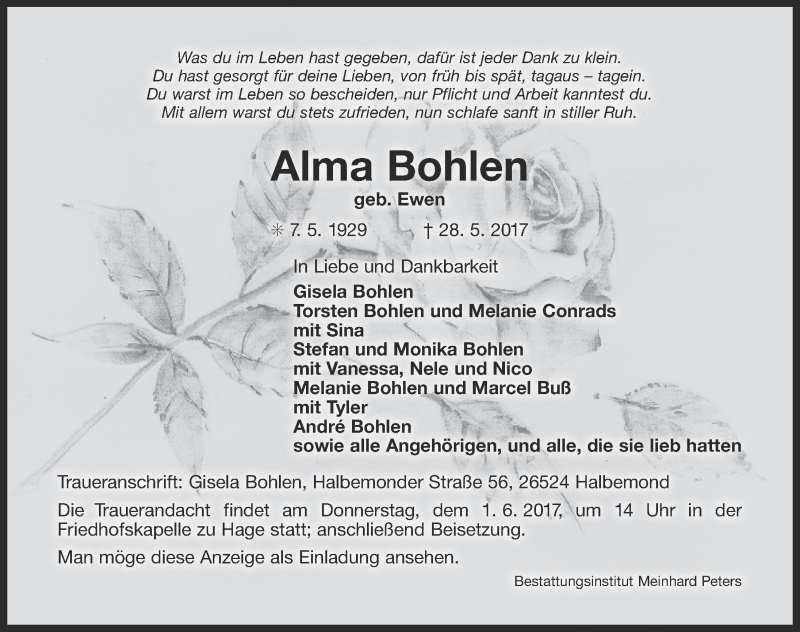  Traueranzeige für Irmgard Bratmann vom 07.07.2014 aus Ostfrisischer Kurier