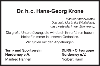 Traueranzeige von Franz-Josef Schulte von Ostfriesischer Kurier