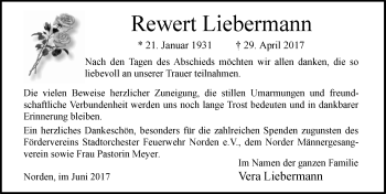 Traueranzeige von Wilhelm Lehrmann von Ostfriesischer Kurier