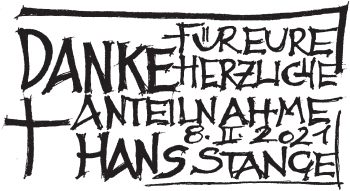 Traueranzeige von Hans Stange 